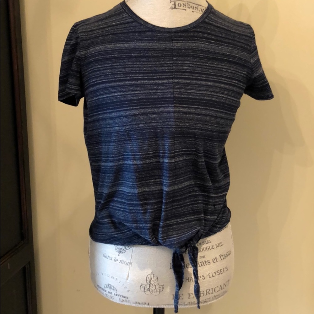 Madewell front tie T-Shirt